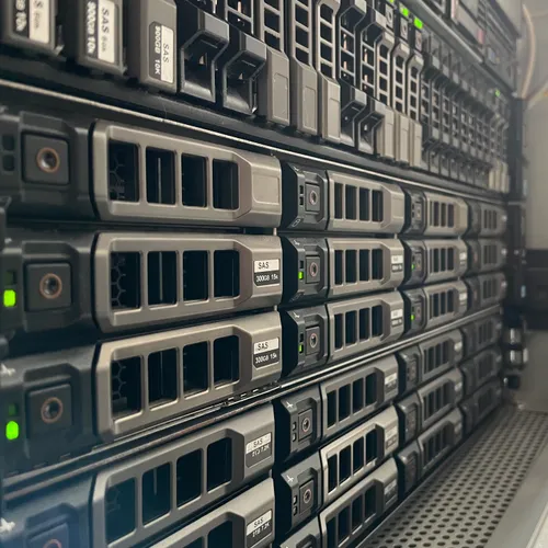 Home server rack used as a Kubernetes test lab